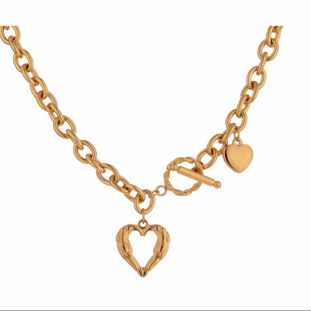 Fashion and beautiful necklace 14k golden plated